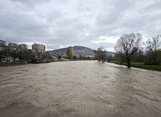 rijeka Bosna, Zenica, poplava, poplave