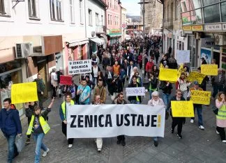 Zenica Ustaje, Protesti