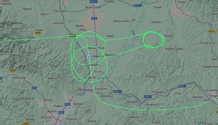 Britanski avion opet kružio iznad RS-a, ostavio zanimljiv “trag” iznad Laktaša