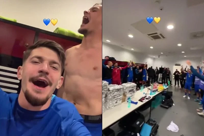 Pogledajte slavlje fudbalera BiH nakon pobjede protiv Rumunije (VIDEO)