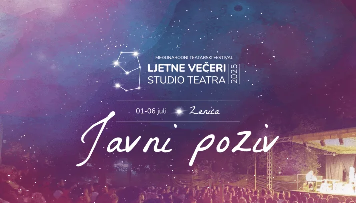Studio Teatar objavio javni poziv za 9. izdanje festivala “Ljetne večeri Studio Teatra”