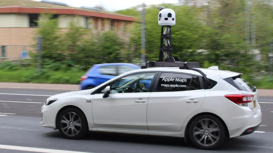 Apple Maps Car