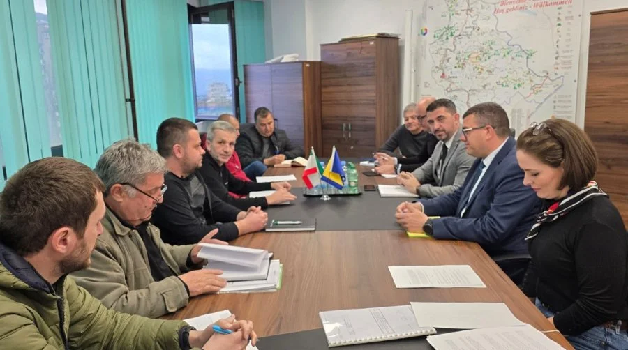 Intenziviraju se radovi na prvoj vangradskoj dionici GGM Zenica Detalj Sa Stastanka O Intenziviranju Radova Na GGM Zenica