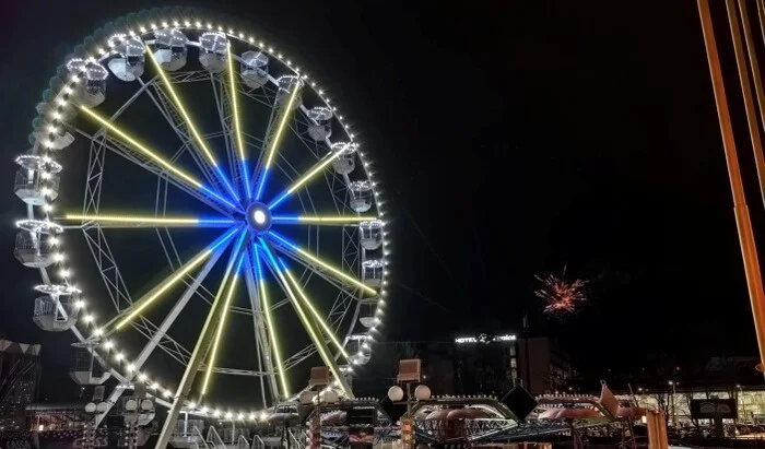 Na Kamberovića polju večeras otvorenje panoramskog točka (FOTO)