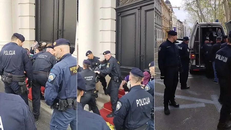 Protesti Zagreb Gaza Palestina