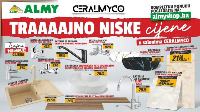 Trajno Niske Cijene U Salonima CERALMYCO