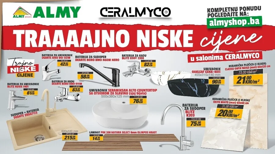 Trajno Niske Cijene U Salonima CERALMYCO