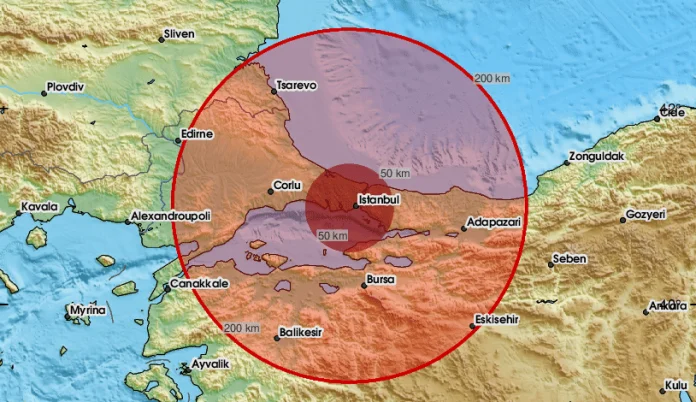 Zemljotres, Istanbul