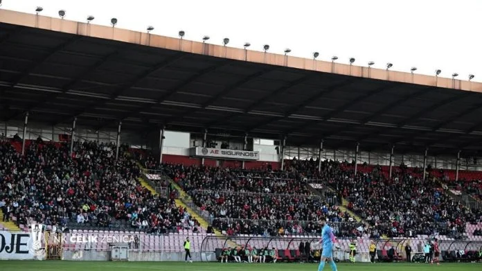 NK Čelik Bilino Polje Zapadna Tribina