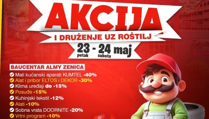 Velika Almy vikend akcija u Zenici, Sarajevu i Zavidovićima