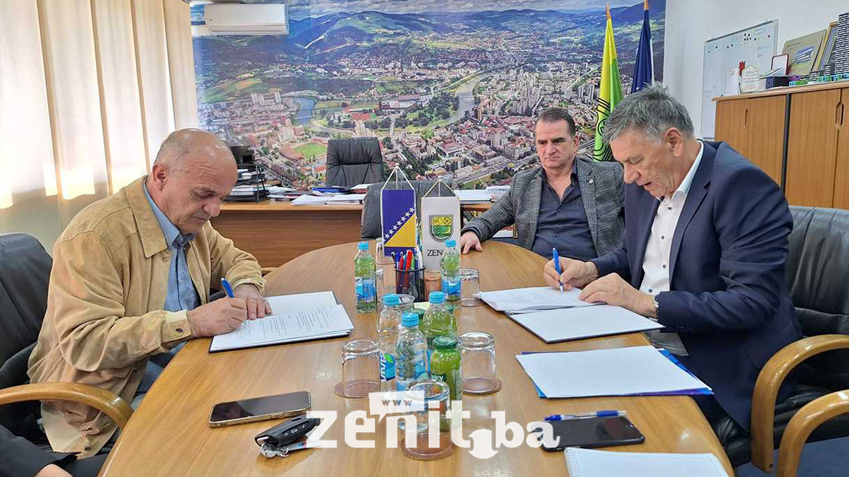 Potpisan Ugovor O Izgradnji Podzemne Garaže U Centru Zenice