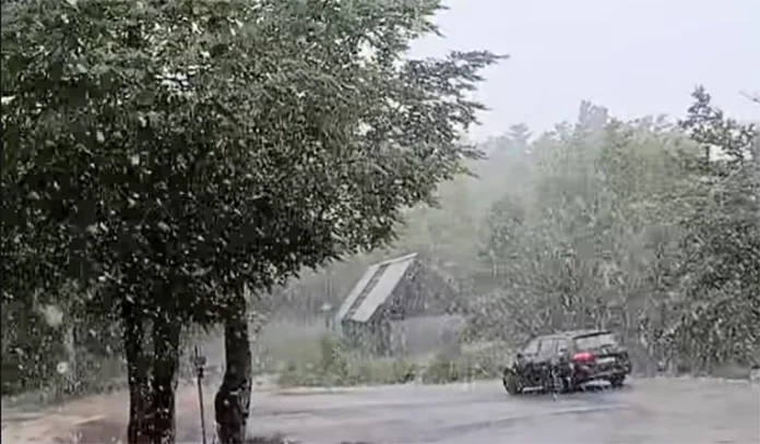 Na Velebitu pada snijeg, u BiH osjetan pad temperatura (VIDEO)