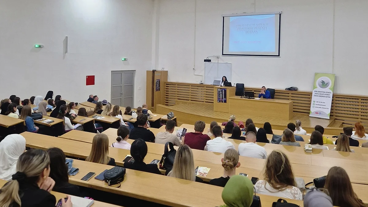 Zavod za bolesti ovisnosti ZDK obilježio Svjetski dan nepušenja sa studentima i učenicima u Zenici