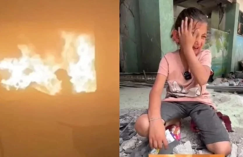 Djevojčica Ward uspjela je pobjeći iz požara kad je Izrael gađao školu, njena majka, brat i sestra su ubijeni