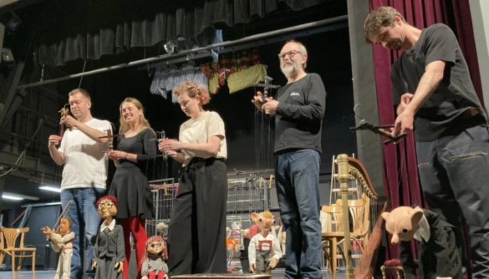 Marionetski program “Muzičko ćaskanje sa Spejblom i Hurvinkom” u utorak na sceni Zeničkog pozorišta