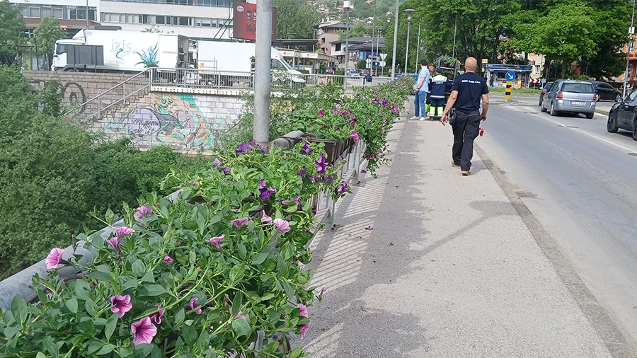 Ukrašeni Mostovi U Zenici