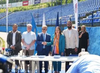 Zenička firma gradi novu južnu tribinu stadiona Grbavica