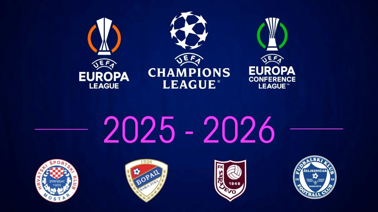 Danas žrijeb evropskih takmičenja, Bh. klubovi saznaju protivnike