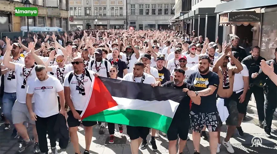 Navijaci PSG Inter Palestina Gaza