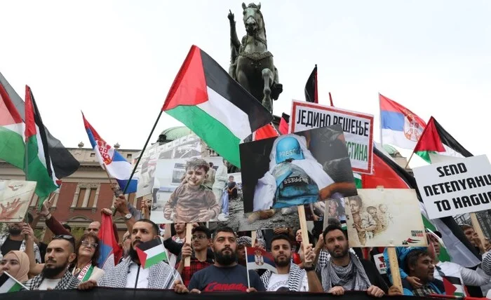 Protesti Za Palestinu U Beogradu