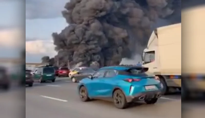 Ukrajina Napala Moskvu Dronovima