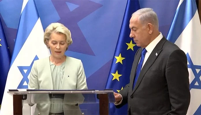Von Der Leyen Netanyahu