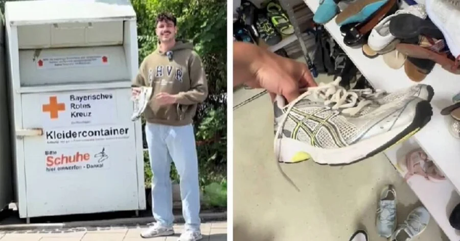 Njemački influencer donirao tenisice, pronašao ih u “second handu” u BiH