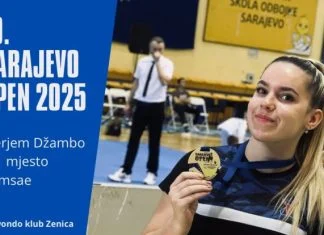 Zenički taekwondo borci briljirali na Sarajevo Open 2025 (FOTO)