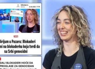 Studentica Emina na udaru Vučićevih medija zbog Srebrenice (VIDEO)