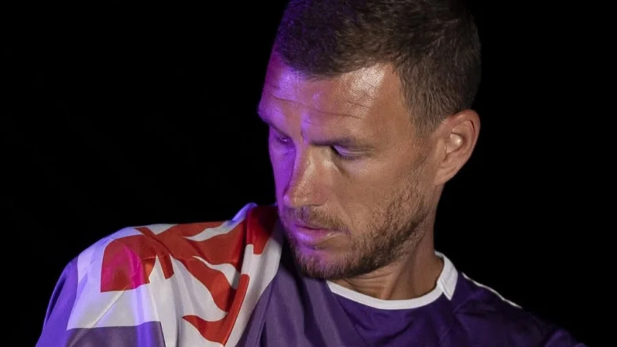 Edin Džeko Fiorentina