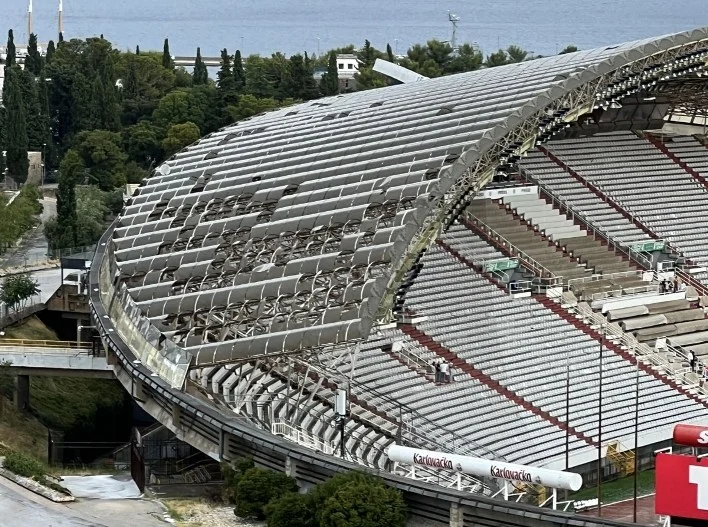 Poljud Split Nevrijeme