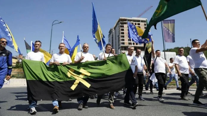 Protest Rudari Sarajevo RMU Zenica Vlada FBiH