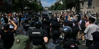 Protest U Beogradu