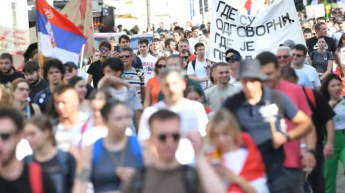 Protesti Beograd Srbija