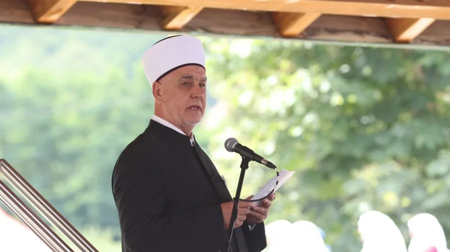 Reisul Ulema Kavazović Potočari