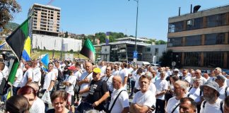 Rudari Protest Vlada FBiH