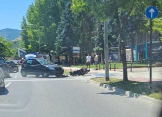 Saobraćajna Nesreća Kod Lamele U Zenici, Povrijeđen Motociklista