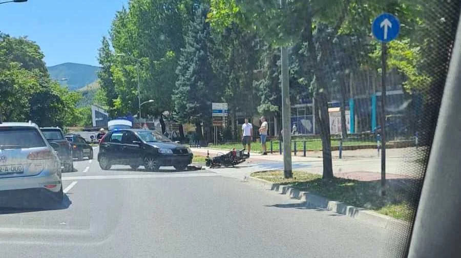Saobraćajna Nesreća Kod Lamele U Zenici, Povrijeđen Motociklista
