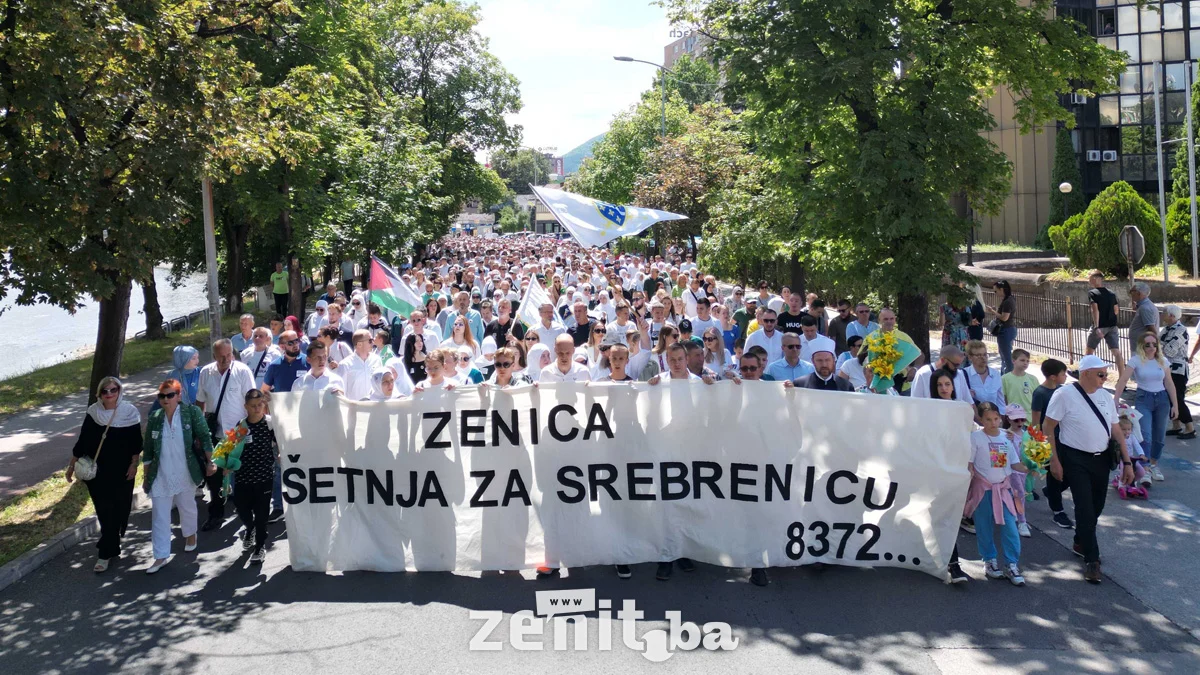 Zenica Za Srebrenicu Mirna Setnja