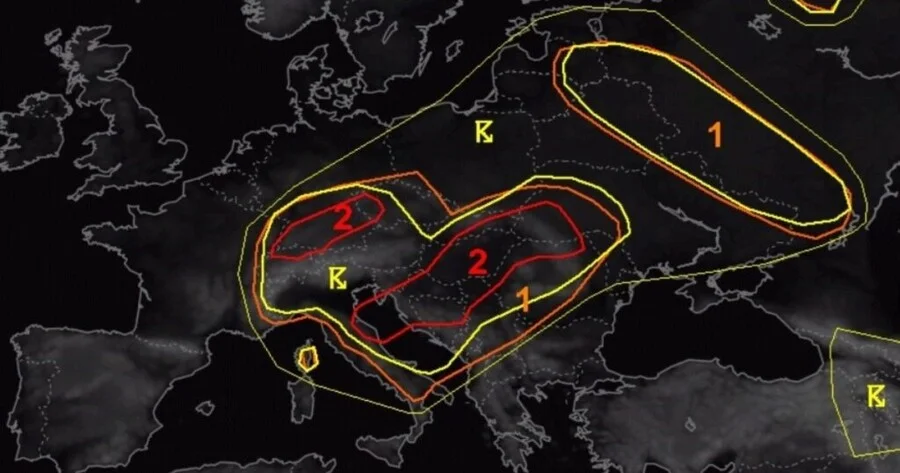 Evropski sistem za upozorenje na oluje izdao upozorenje za BiH i regiju