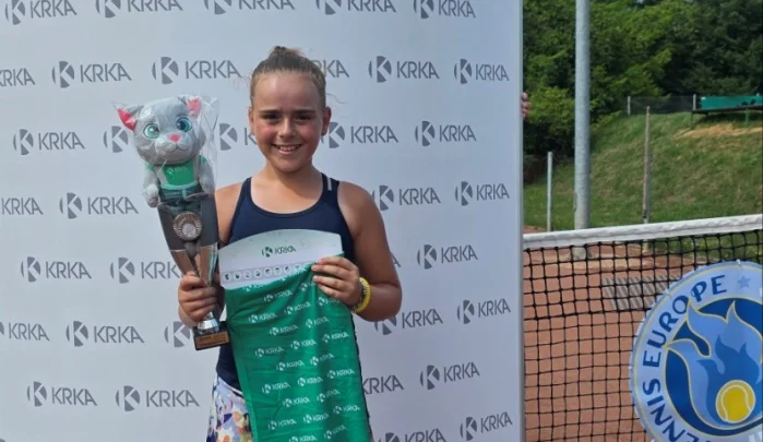 Julska teniska turneja Ene Tabak krunisana osvajanjem naslova u Kiseljaku (FOTO)