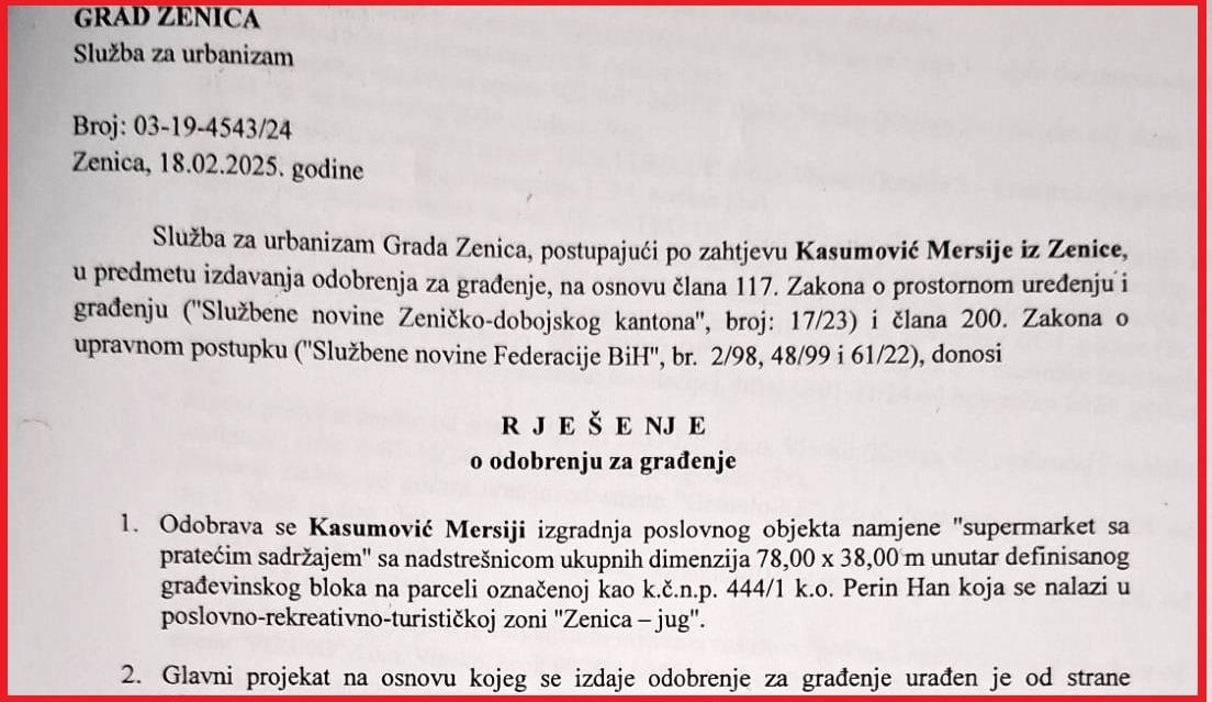 Detalji Dozvole Za Gradnju
