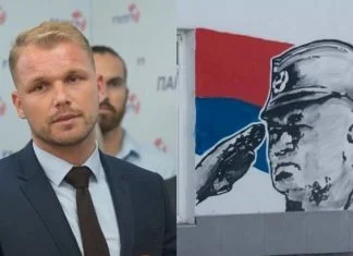 Stanivuković se pohvalio odgovorom na pitanje hoće li ukloniti mural zločinca Ratka Mladića (VIDEO) Draško I Mladić