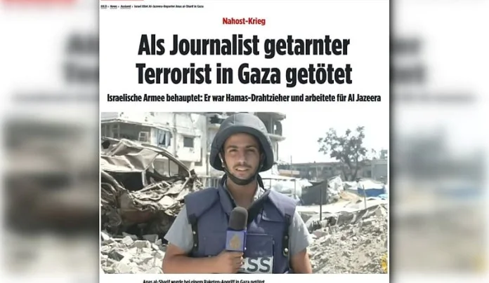 Njemački Bild ubijenog novinara opisao kao “maskiranog teroristu”