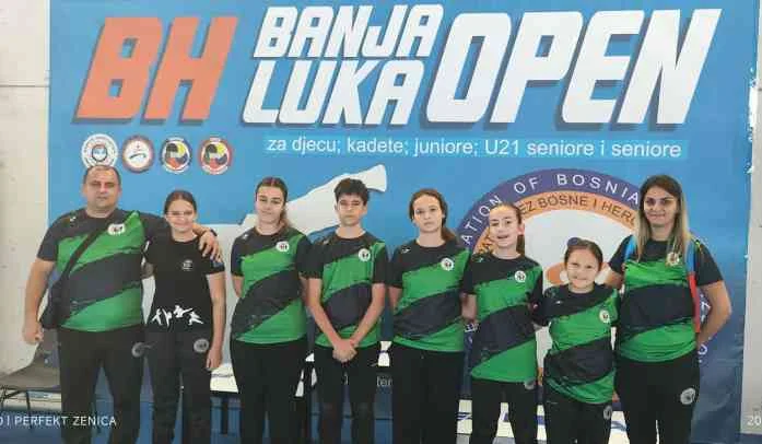 Karate klub Perfekt Zenica briljirao na 20. BH Banja Luka Openu (FOTO)