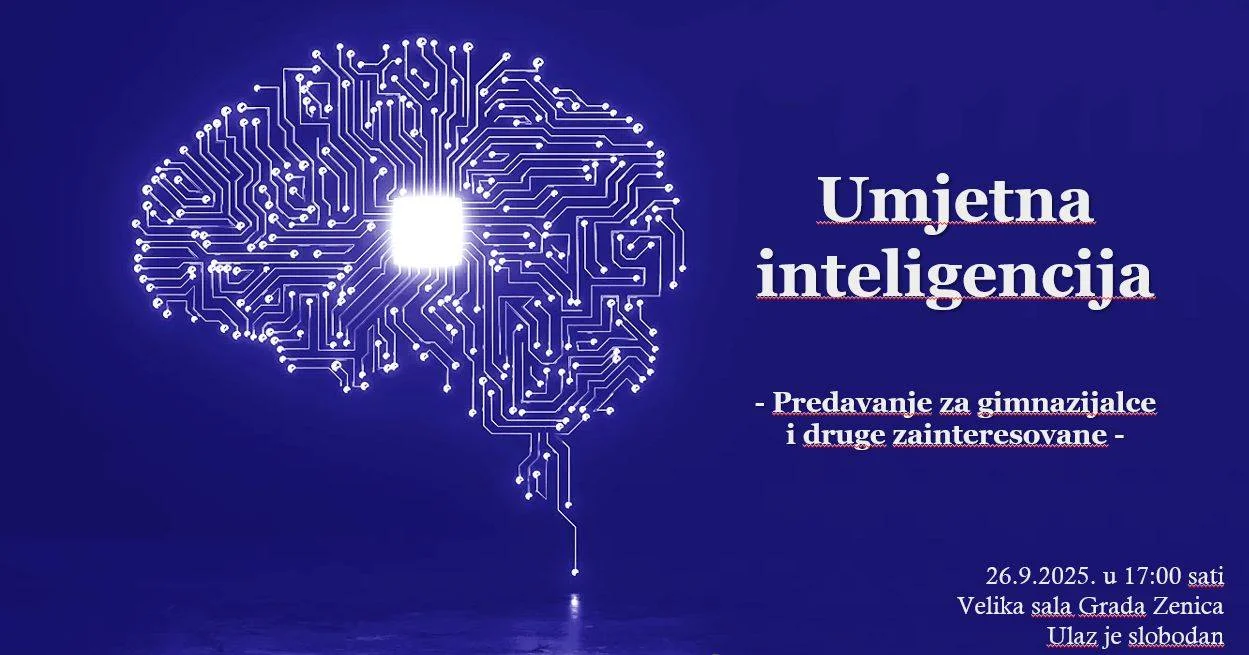 Alumni Prve gimnazije Zenica poziva: Dr Denis Parganlija o umjetnoj inteligenciji
