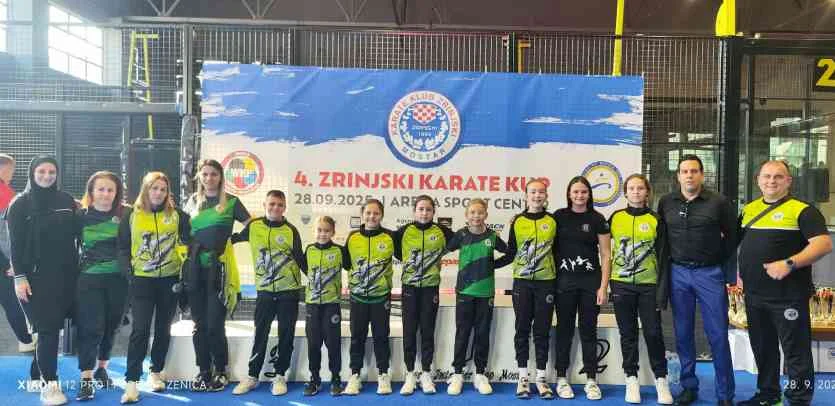 Karate klub Perfekt Zenica briljirao na “ZRINJSKI OPEN 2025” u Mostaru (FOTO)