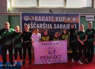 Karate klub Perfekt Zenica najuspješniji na međunarodnom turniru u Sarajevu (FOTO) KK Perfekt