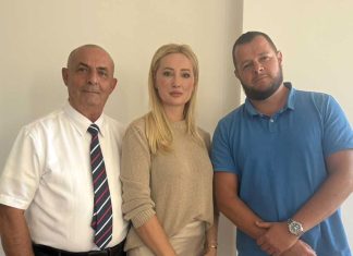 Pregovarački tim Omer Škaljo, Aida Salčinović i Tarik Zulović