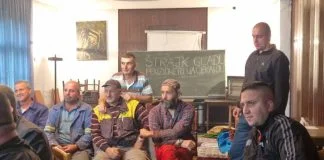 Rudari RMU Zenica, štrajk